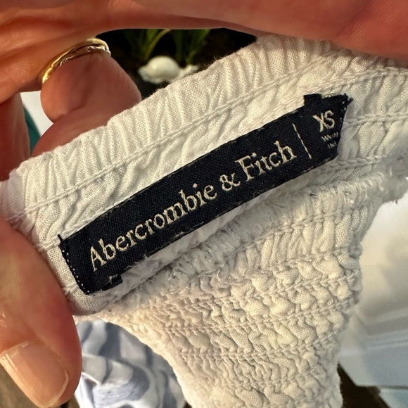 Abercrombie & Fitch Crop Top tie front xs - Picture 6 of 9